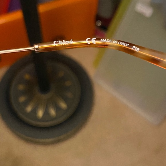 CHLOE PINK SQUARE AVIATORS - Picture 4 of 9